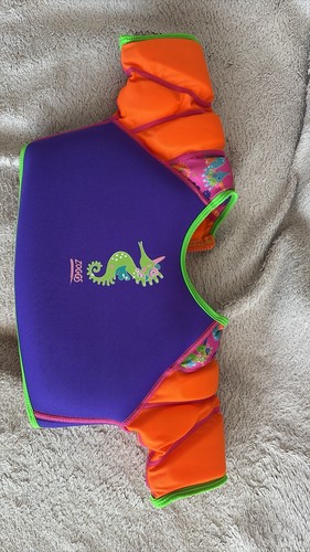 Green zoggs kids swimming vest - swimming,