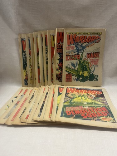 Vintage warlord comic - vintage,