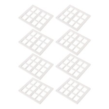 8 Pcs Miniature Wooden Window