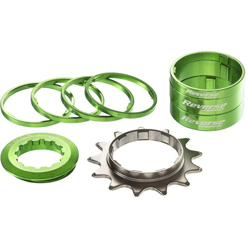 Green 13t reverse single speed - green,