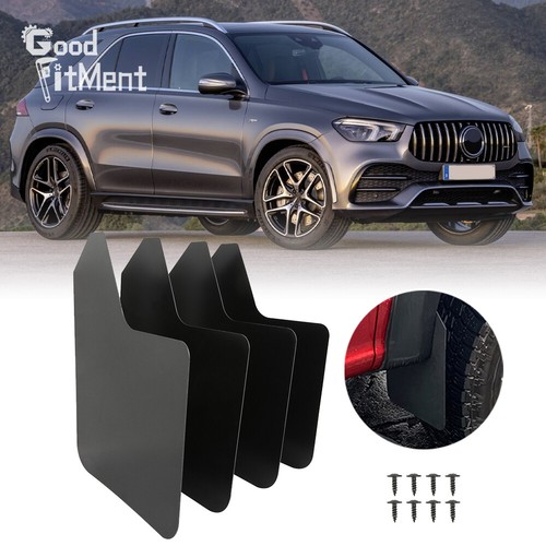 Black mud flaps - black,