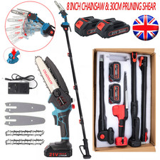 2 IN 1 Pole Chainsaw Cordless