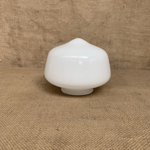 Milk glass light shade - milk,