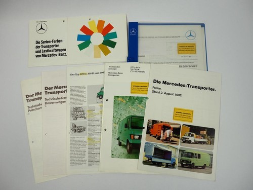 Brochures mercedes benz 207d - mercedes,