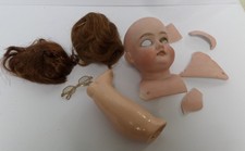Antique Doll Wigs & Bisque