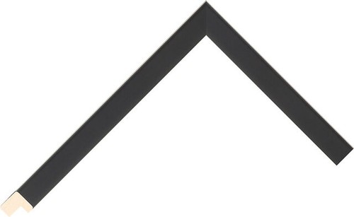 15mm wide black - black, wood