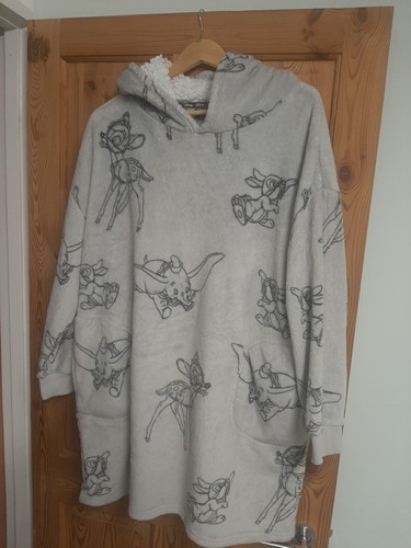Ladies oversized hooded - ladies, fleece