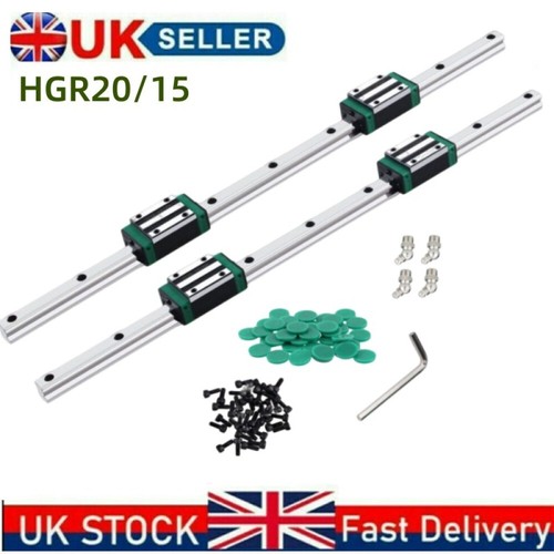 New 2pcs hgr15 linear - new,