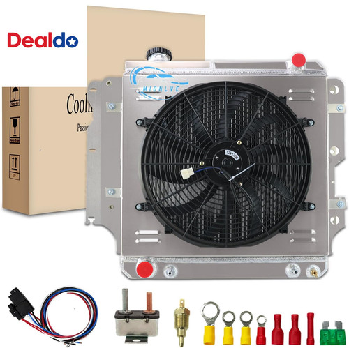 Row aluminum radiator for - radiator,