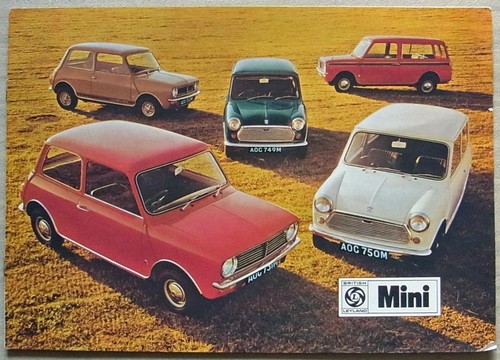 Mini car range sales brochure - car,