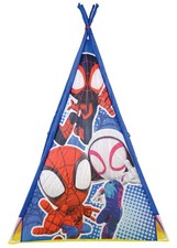 SPIDEY & HIS AMAZING FRIENDS Teepee Triangular Play Tent Spider Man Wigwam Tipi