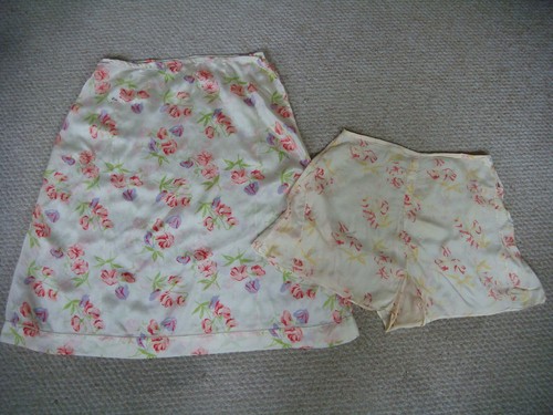 Vintage 1930 hand made silk - vintage,