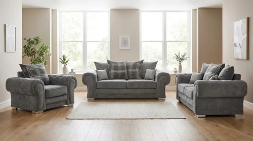 Verona grey fabric - verona,