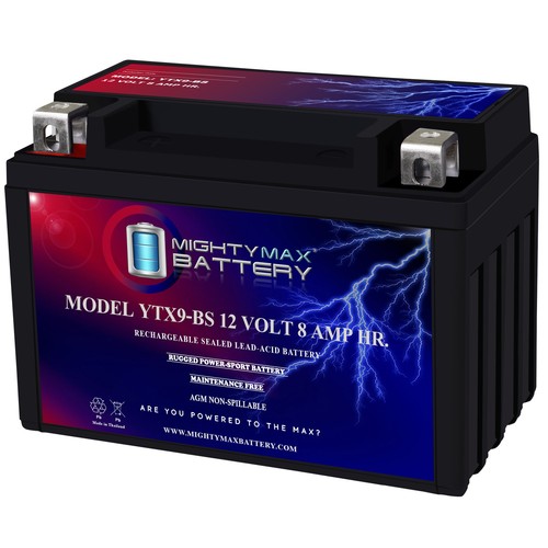 Mighty max ytx9 battery - mighty,