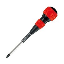 VESSEL Ball Grip Screwdriver Phillips +2×100 220 Chrome Vanadium Steel Magnetic