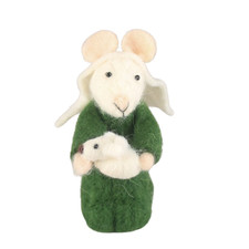 Felt Shepherd Mouse for Nativity Felt Christmas Decoration by Originals Festive