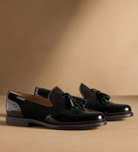 Russell bromley black tassel - bromley,