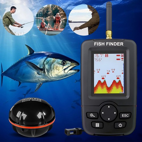 Fish finder sonar - finder, 100m