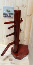 Wing Chun Wooden Dummy Closed Base Corner