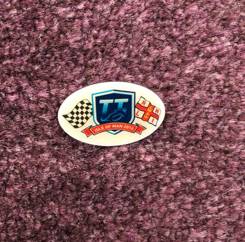 Motor cycle road racing - , badge