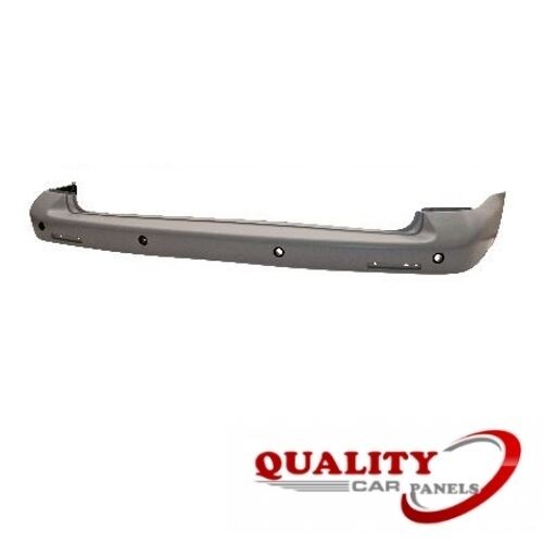 Rear bumper primed smooth - smooth, with