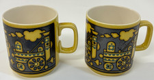 Hornsea mugs train design - mugs,