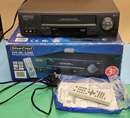 Silvercrest vcr 406 vhs player - vcr-406,