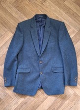 Magee Blue Wool Jacket Mens Size 42  Blazer Coat