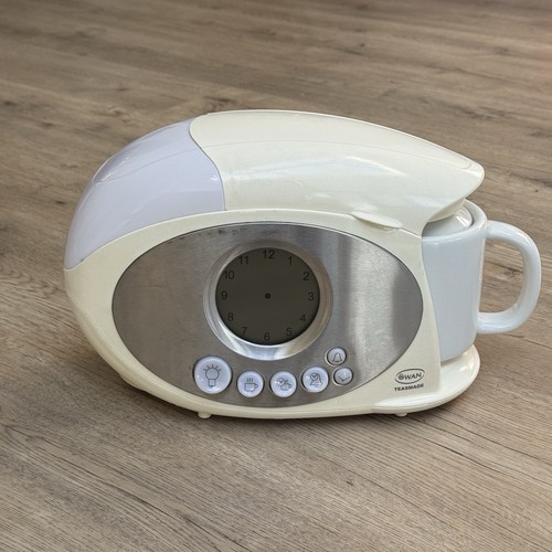 Swan teasmade lcd alarm - lcd, clock