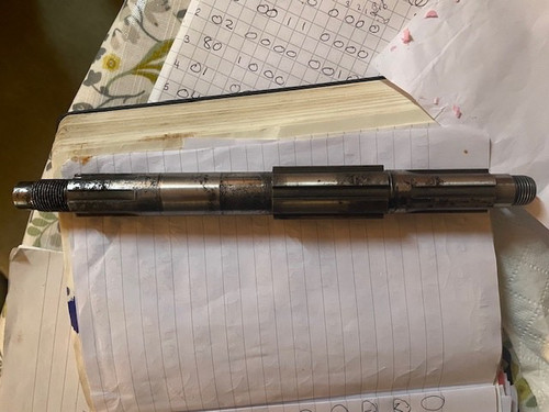 Norton amc gearbox mainshaft - amc,