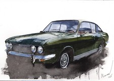 Painting of a Sunbeam Rapier