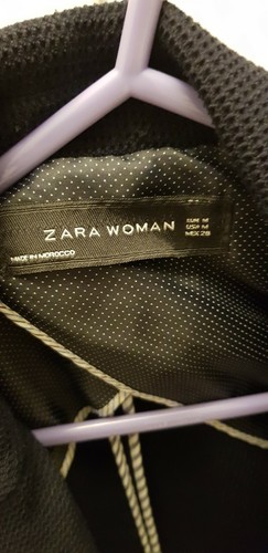 Zara blazer navy size medium - zara,