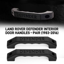 For Land Rover Defender Interior Door Handles - Pair (1983-2016) -90 110 130 UK