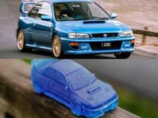 Subaru 22b Shaped Soap - 4