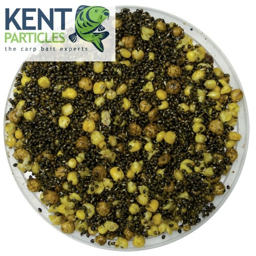 Cooked hemp maize tiger nuts - cooked, maize,