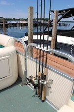 EasyOn, The Portable Pontoon Fishing Rod Holder Quick Grab Black!