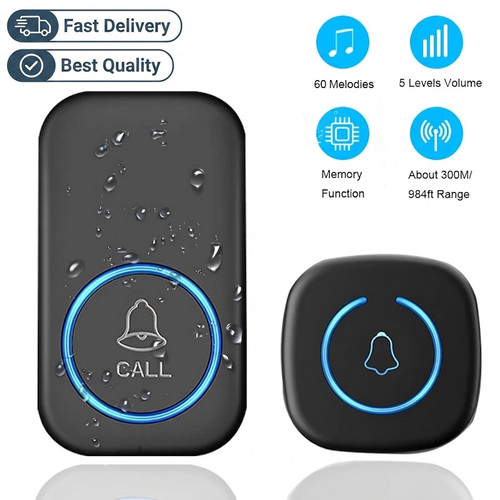 Wireless door bells waterproof - door,