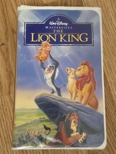 The Lion King VHS 1995 Walt