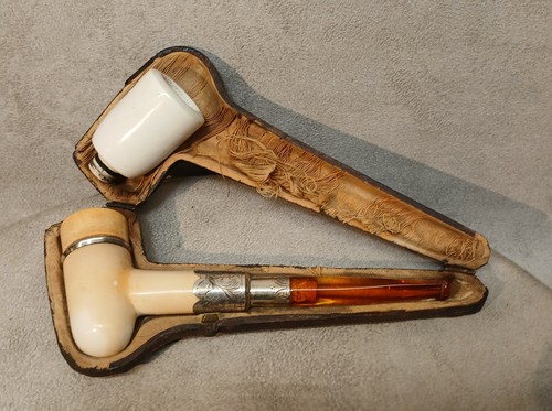 Beautiful meerschaum cigar - meerschaum,