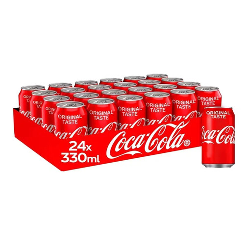 Coke cans 330ml - cans, (eu)
