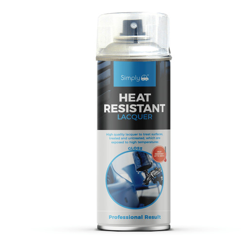 Heat resistant lacquer spray - heat,