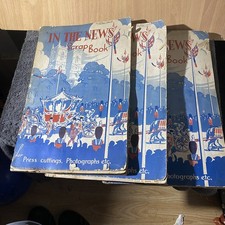 Vintage Hand Made Scrap Books