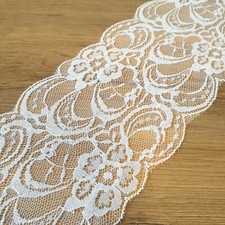 Delicate Lace Trim Ribbon 4"
