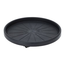 Plastic Plant Roller Ø 35cm Anthracite With 4 Rolls Load Capacity 50kg Board