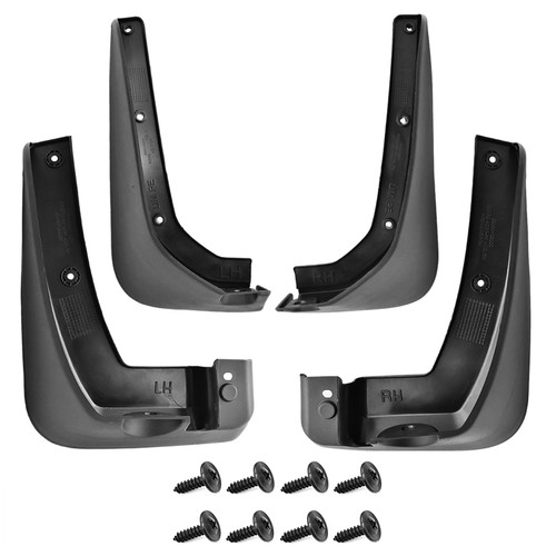 4pcs front rear - front, splash