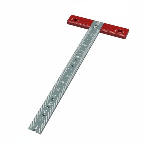 Square ruler clear scale - t-square,