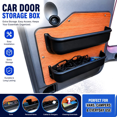 Van camper storage pocket - van,