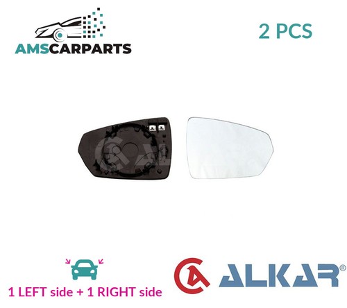 Rear view mirror glass pair - view,