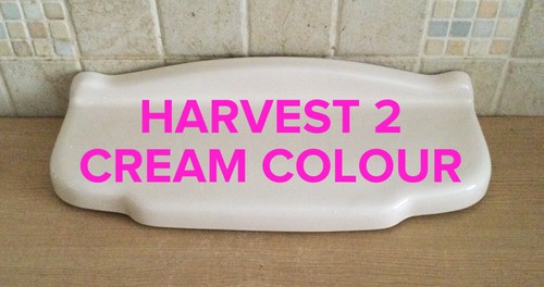 Toilet cistern lid - cistern, cream