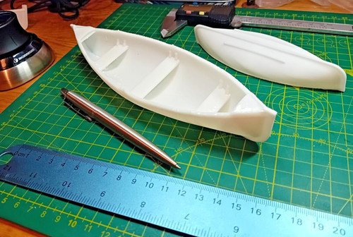 Model boat lifeboat - model,